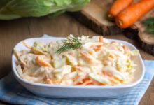 طريقة عمل سلطة الكول سلو