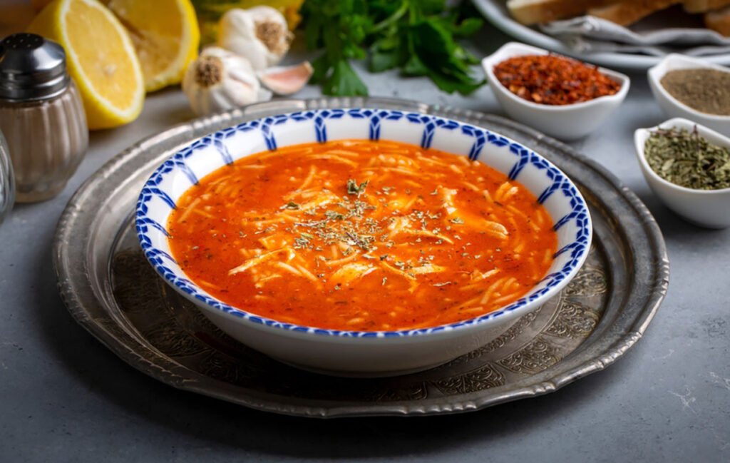 طريقة عمل شوربة الدجاج بالهاليبينو