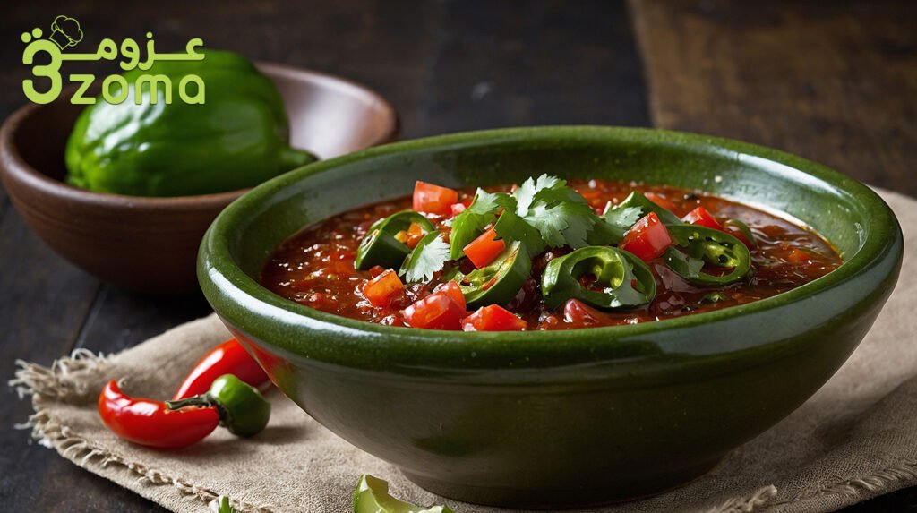 شوربة الدجاج بالهالبينو