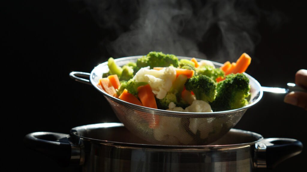 الطهي بالبخار