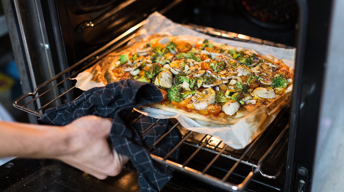 الطهي في الفرن