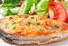 سمك فيليه مشوي بالفرن