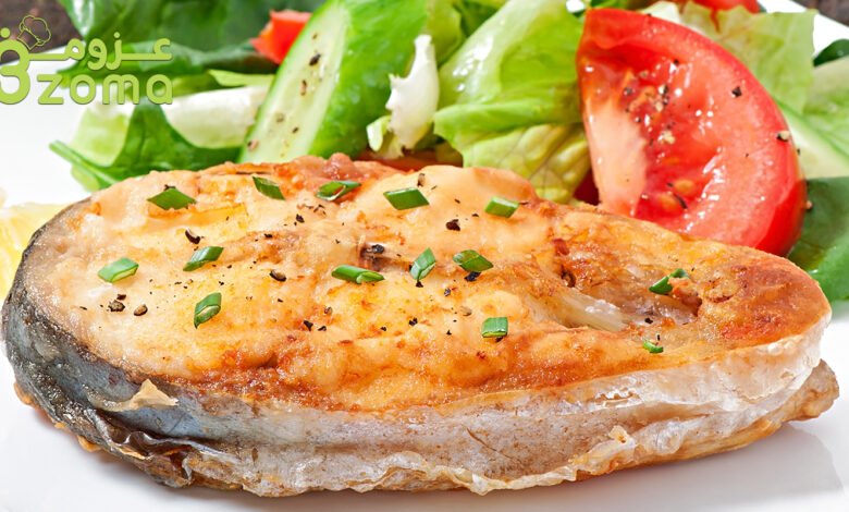 سمك فيليه مشوي بالفرن
