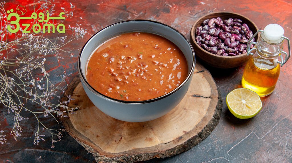 شوربة الحب (القمح المجروش) الحمراء