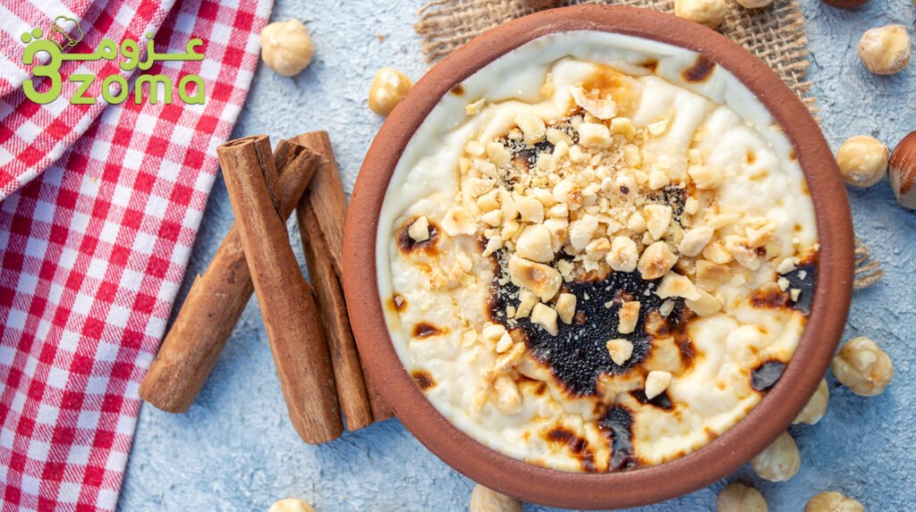 أم علي بالمكسرات والقشطة