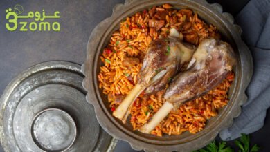 برياني حيدر أباد باللحم