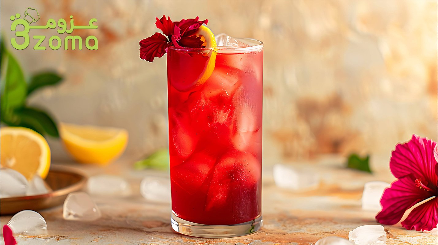 الكركديه بالنعناع المنعش