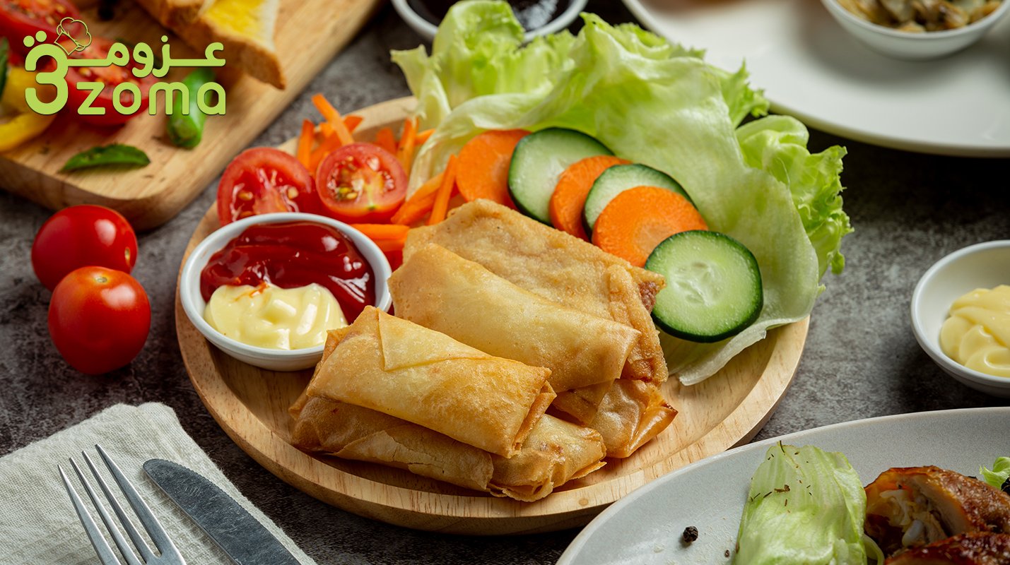 سبرينغ رول مقرمش