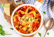 طريقة عمل شوربة اللازانيا