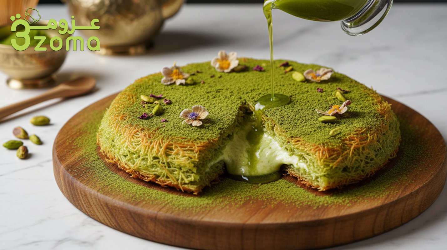 كنافة الماتشا