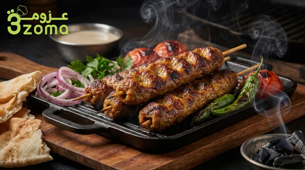 الشواء المنزلي كفتة الحاتي