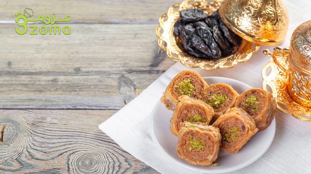 تجهيز الحلويات والمقبلات في رمضان