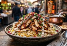 فتة شاورما تيكا الهندية