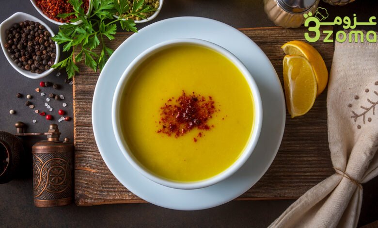 شوربة عدس رمضان