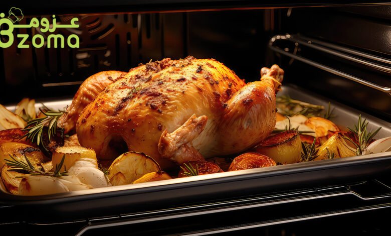الدجاج المشوي الرمضاني