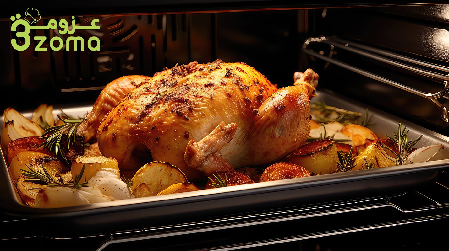 الدجاج المشوي الرمضاني