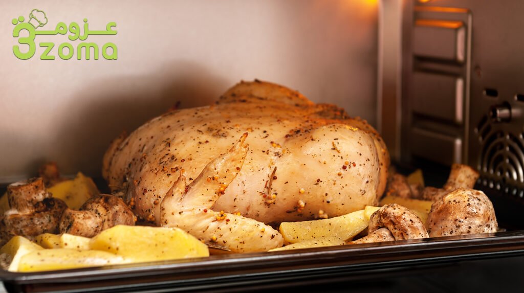 الدجاج المشوي الرمضاني