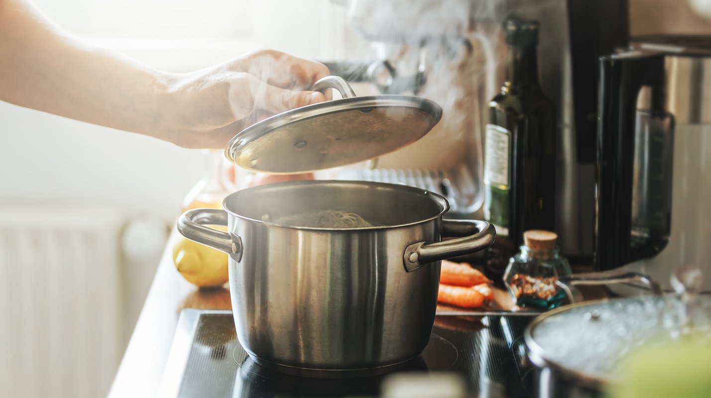 الطهي بالبخار