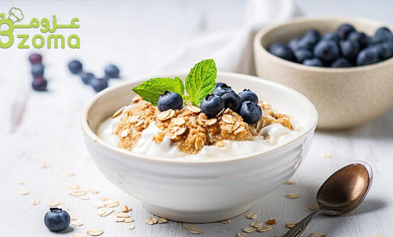 زبادي بالشوفان