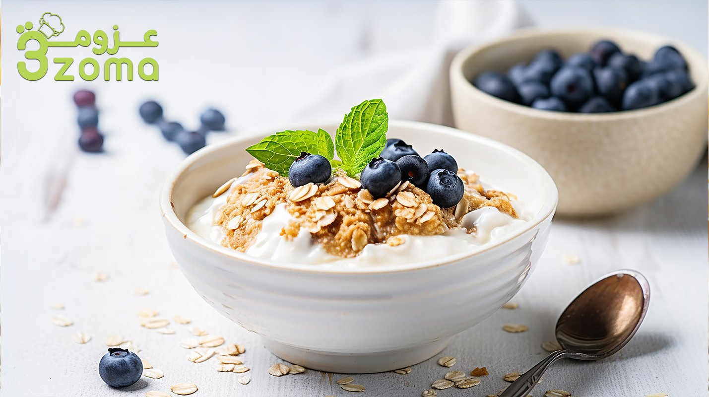 زبادي بالشوفان