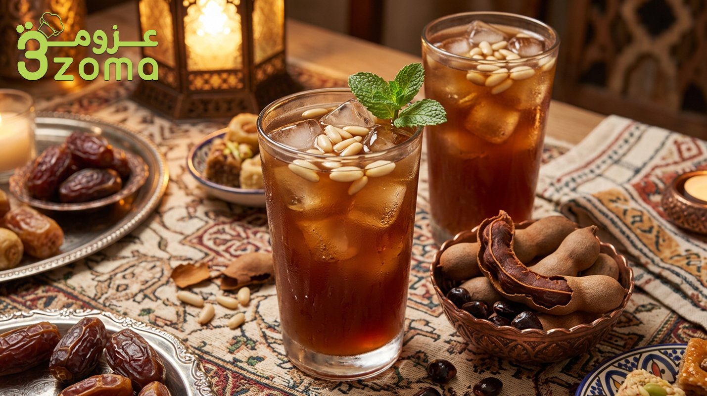 طريقة عمل عصير التمر الهندي الطبيعي المركز