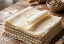 عجينة السمبوسك المنزلية