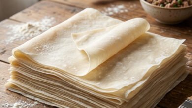 عجينة السمبوسك المنزلية