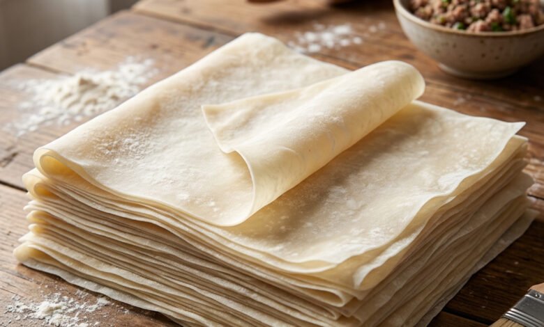 عجينة السمبوسك المنزلية