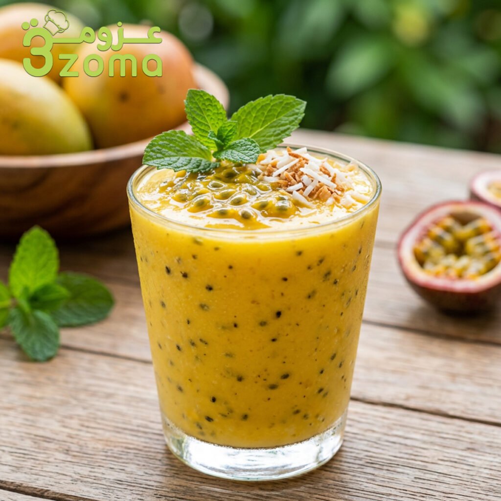 سموذي المانجو والباشن فروت