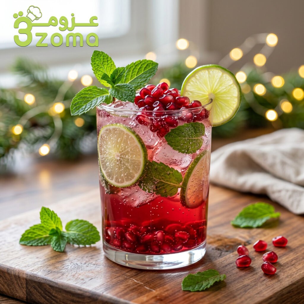 موهيتو الرمان والنعناع