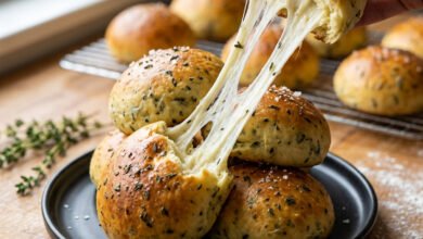 بريوش الأجبان الثلاثة والزعتر الملكي