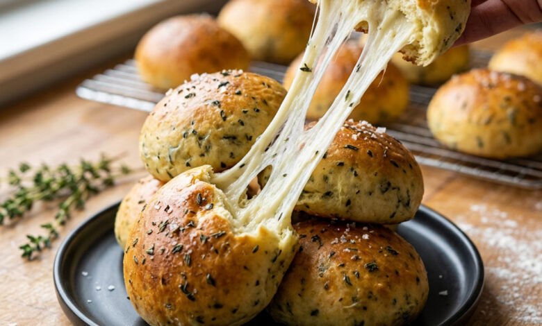 بريوش الأجبان الثلاثة والزعتر الملكي