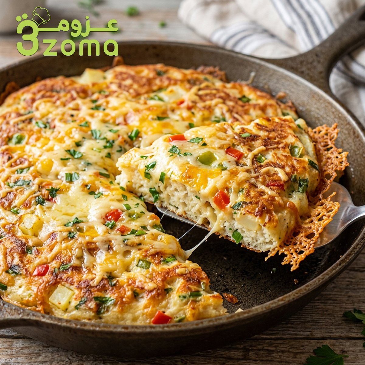 فطائر المقلاة السائلة