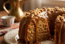 كيكة التمر بصوص التوفي