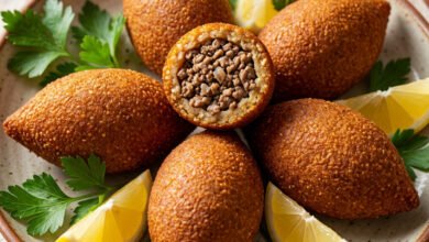 طريقة عمل الكبة المقلية بدون تشقق