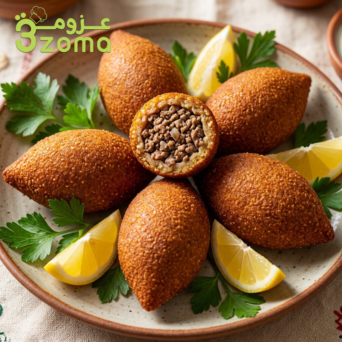 طريقة عمل الكبة المقلية بدون تشقق