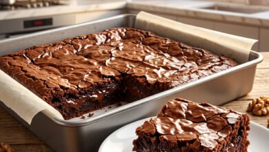 طريقة عمل براونيز الشوكولاتة الأصلية