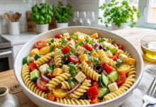 طريقة عمل سلطة المكرونة الباردة