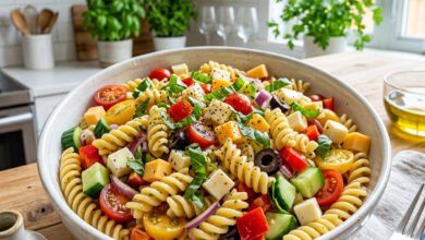 طريقة عمل سلطة المكرونة الباردة