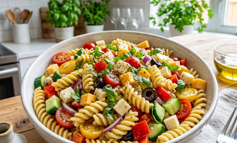 طريقة عمل سلطة المكرونة الباردة