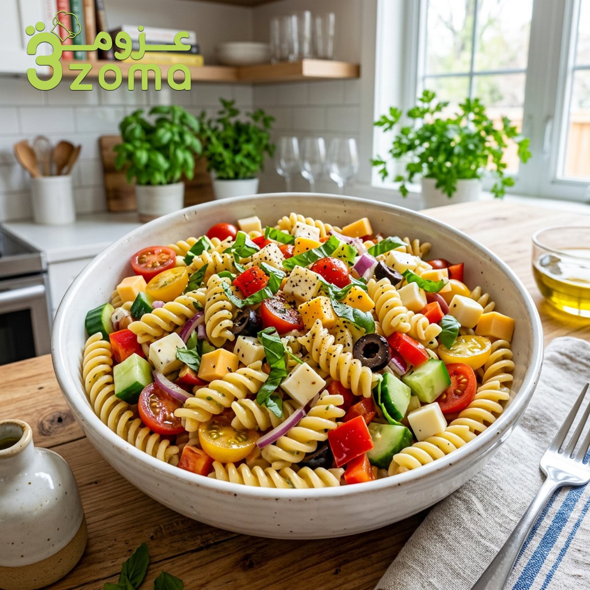 طريقة عمل سلطة المكرونة الباردة