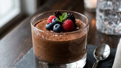 طريقة عمل موس الشوكولاتة الفرنسي