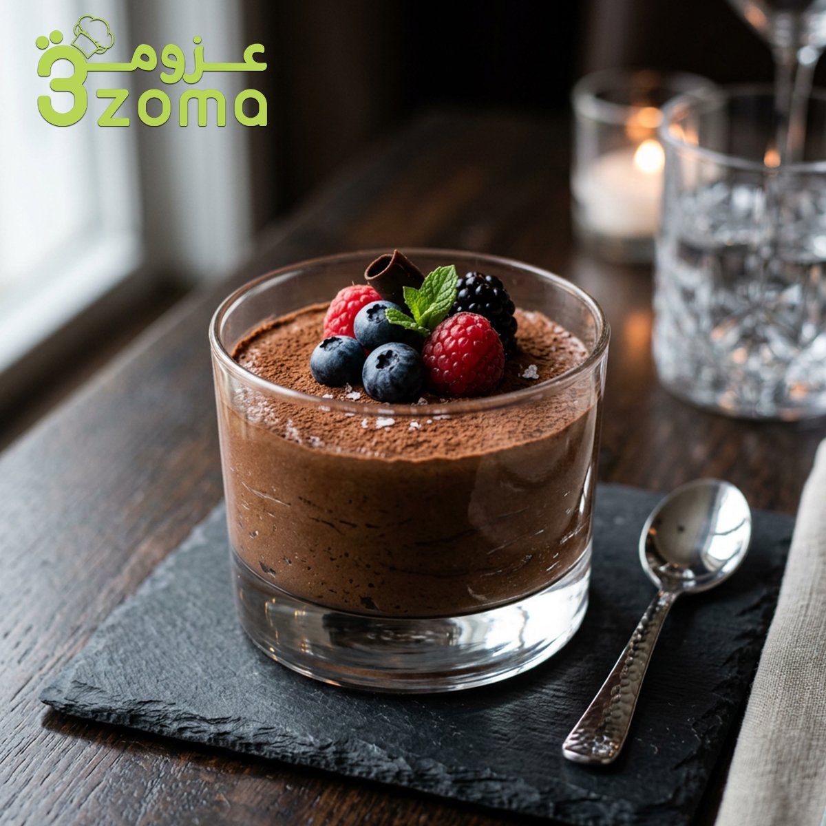 طريقة عمل موس الشوكولاتة الفرنسي