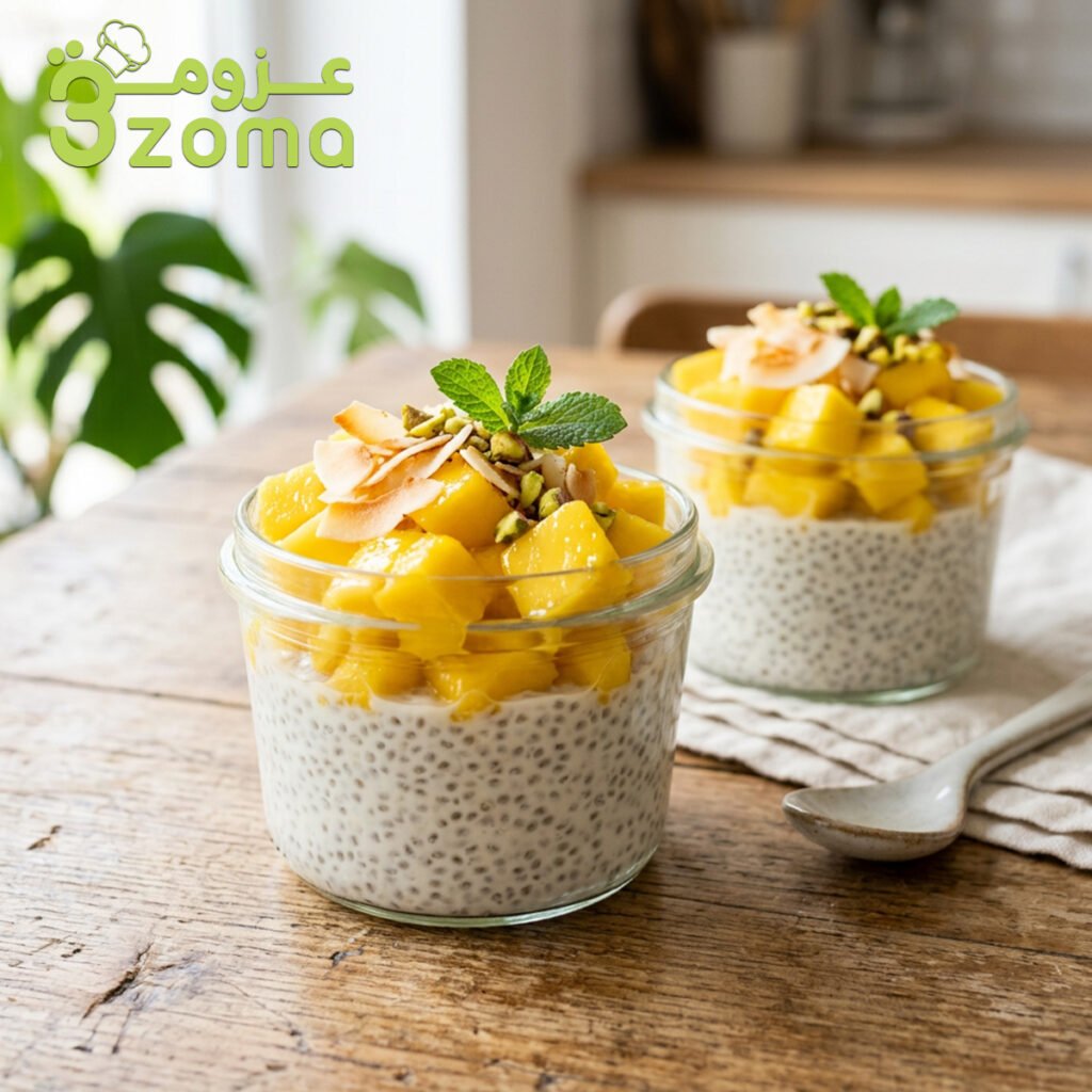 طريقة عمل بودينج بذور الشيا