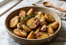 طريقة عمل صينية البطاطس بالروزماري