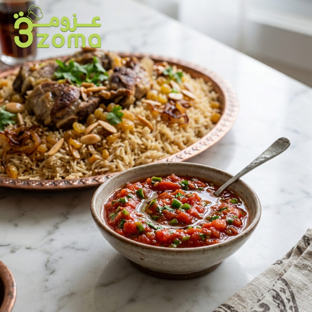 طريقة تحضير سلطة الدقوس الحارة