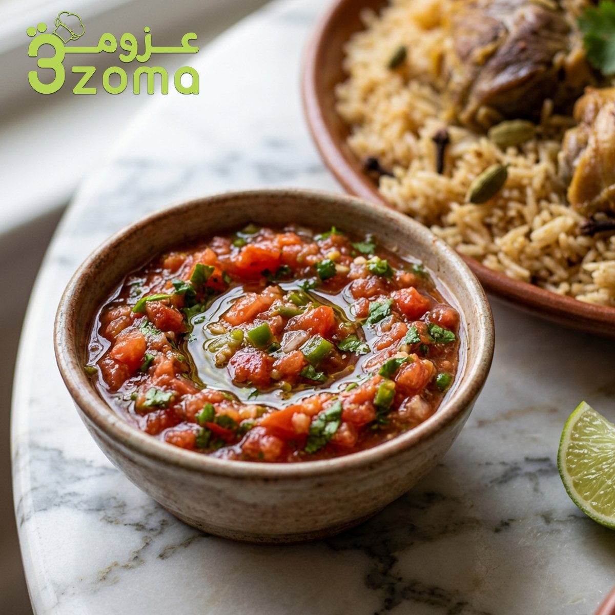 طريقة تحضير سلطة الدقوس الحارة