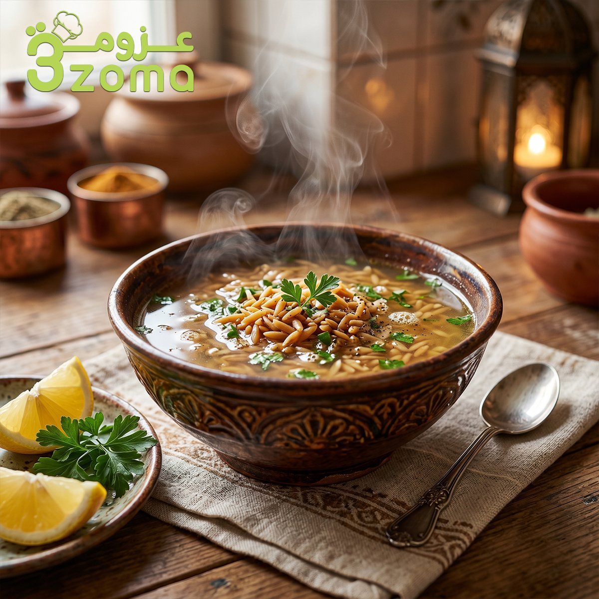 طريقة تحضير شوربة لسان العصفور