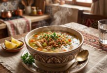 طريقة تحضير شوربة لسان العصفور