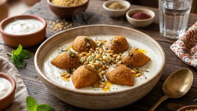 طريقة عمل كبة باللبن